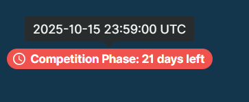 competition phase ending